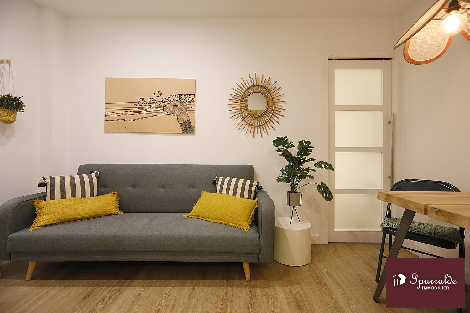 Bonita vivienda de 1 habitación en edificio de prestigio de Hendaia ...