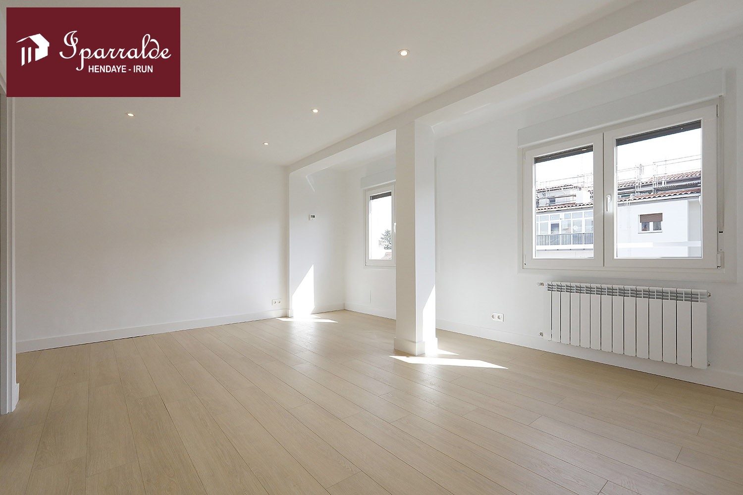Vivienda a estrenar en la zona de la Plaza Pio XII de Irún.